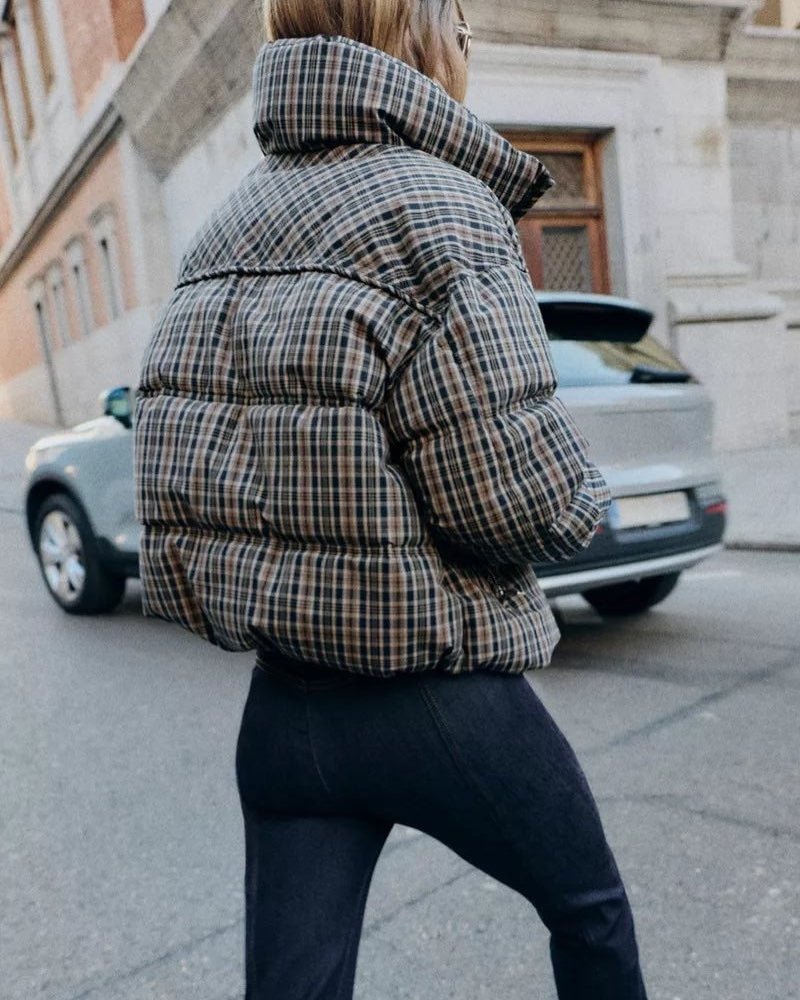 Valerie quiltet pufferjakke
