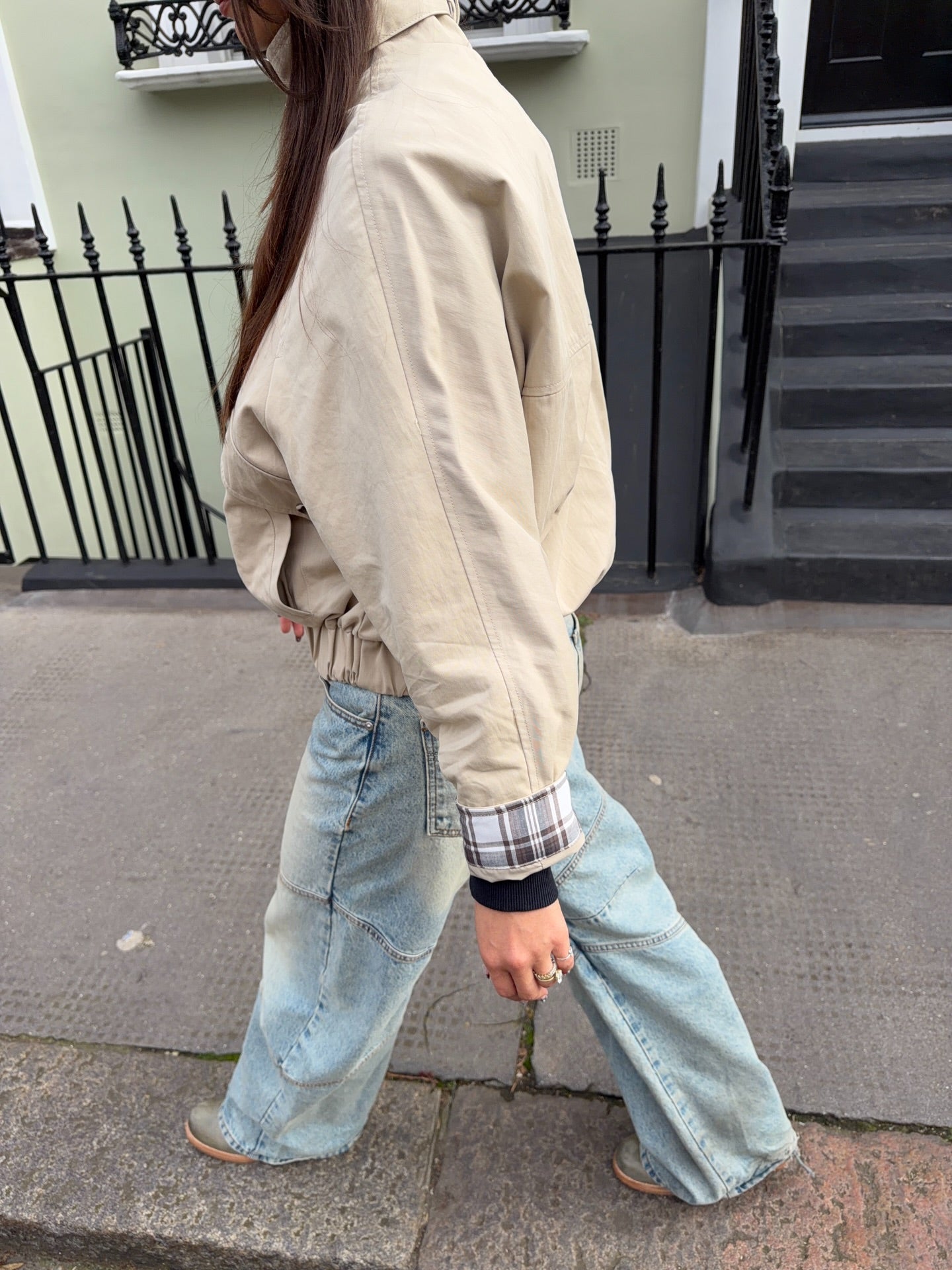 Leah Casual Stand Collar Jacket