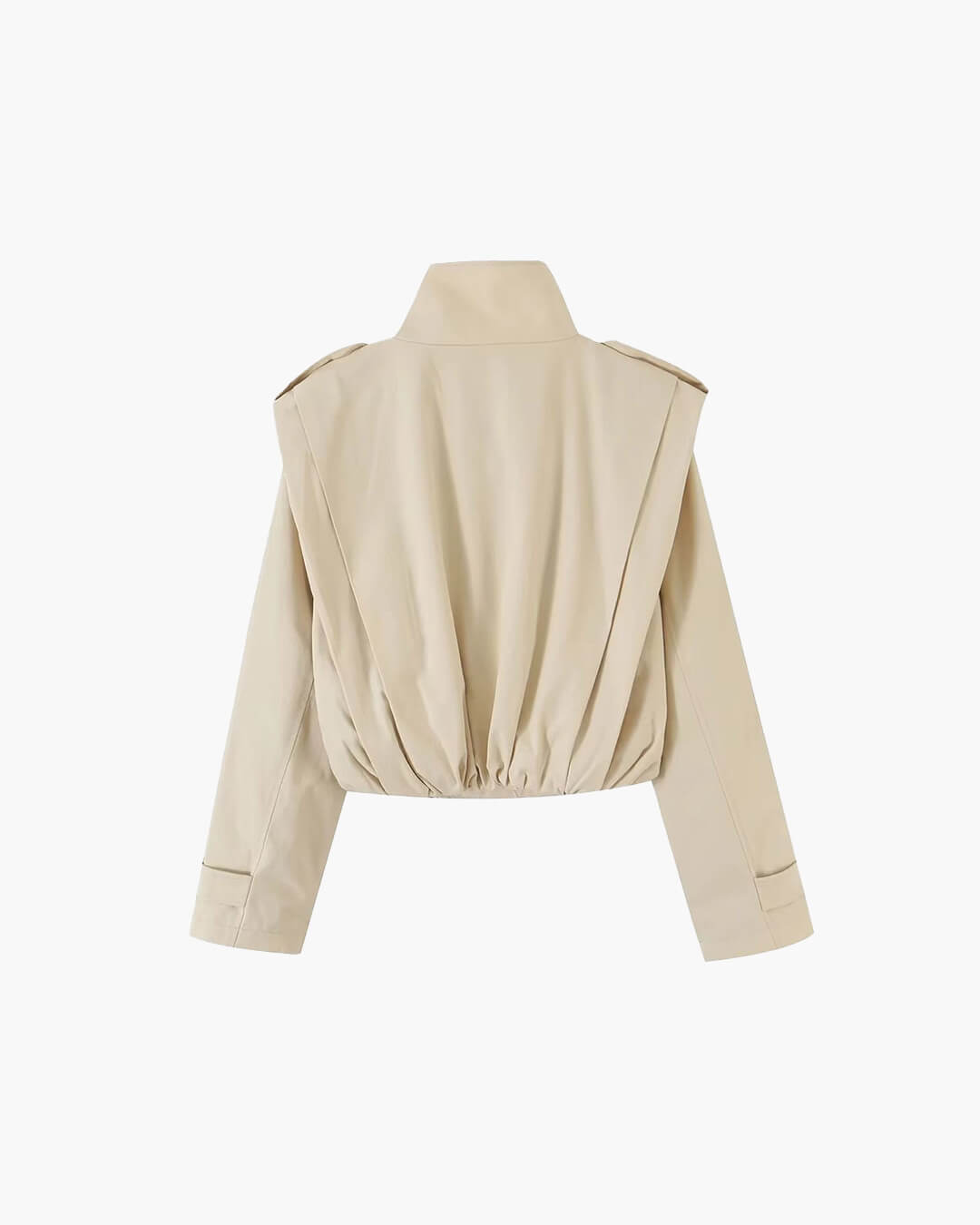 Gloria Plisseret Trenchcoat