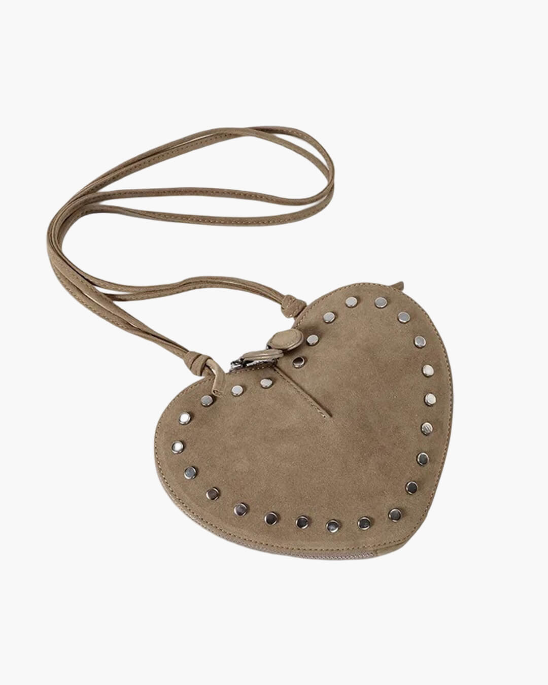 Esther Vintage Faux Suede Crossbody Taske