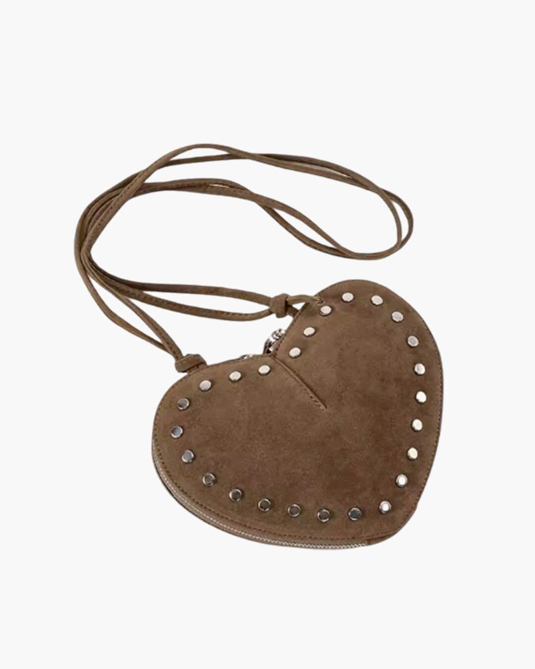 Esther Vintage Faux Suede Crossbody Taske