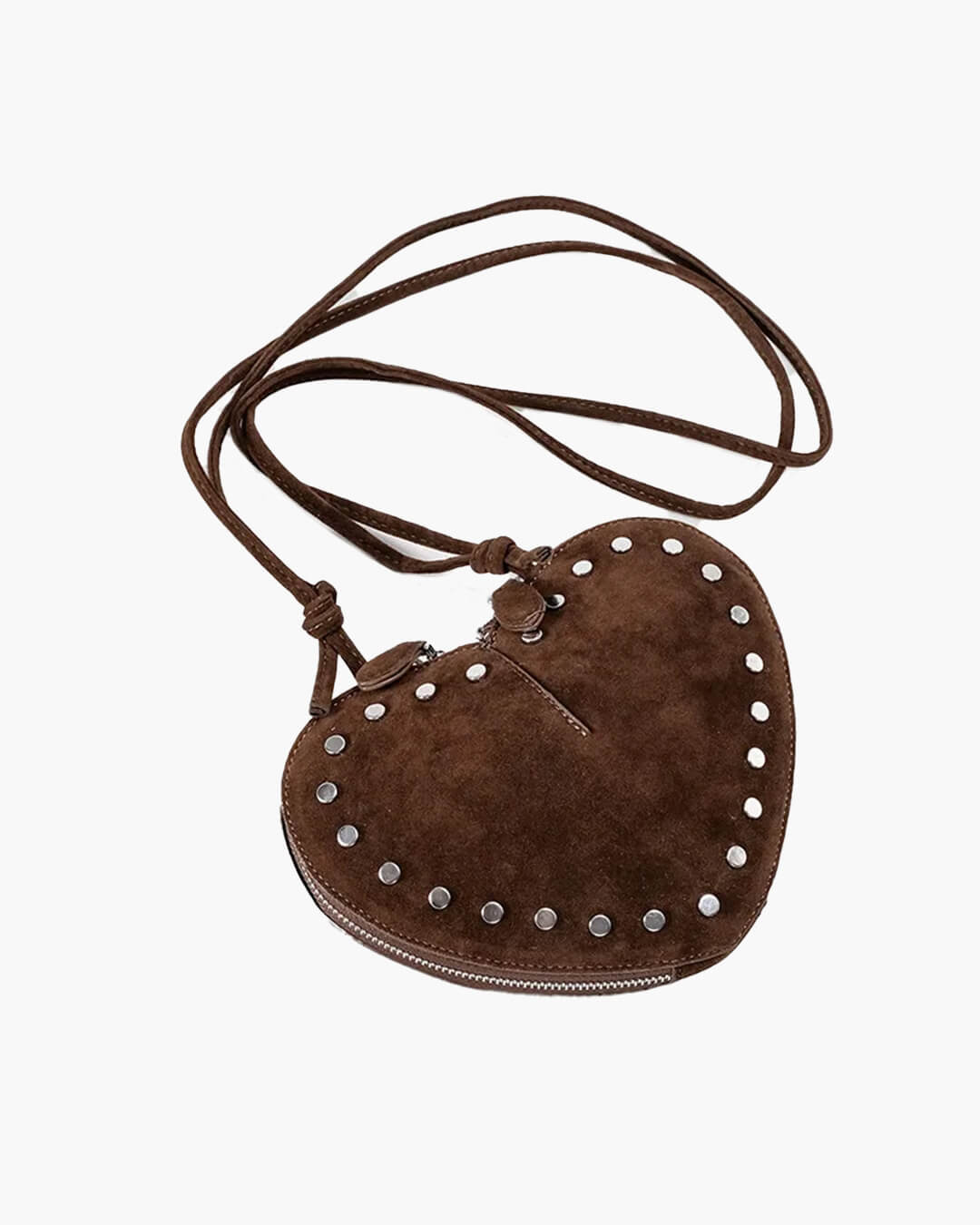 Esther Vintage Faux Suede Crossbody Taske