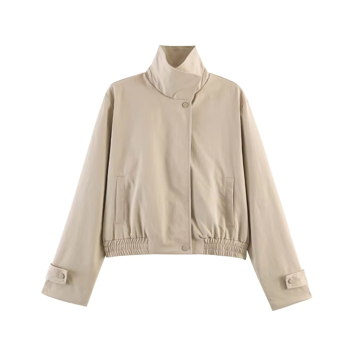 Carla High Neck Zip Jakke