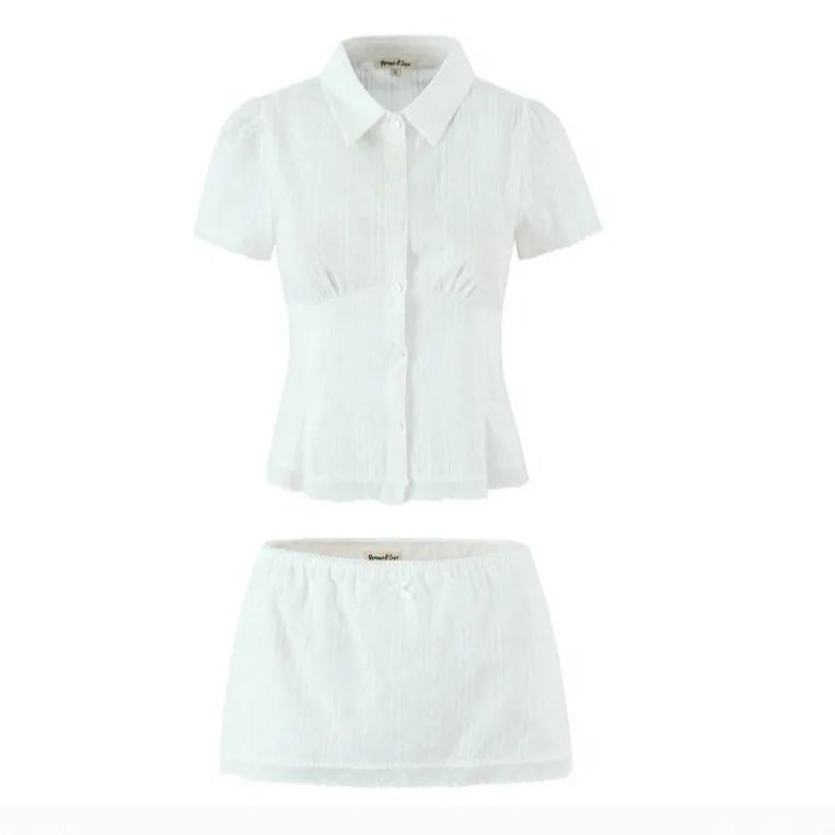 Stellina Cropped Skort-sæt