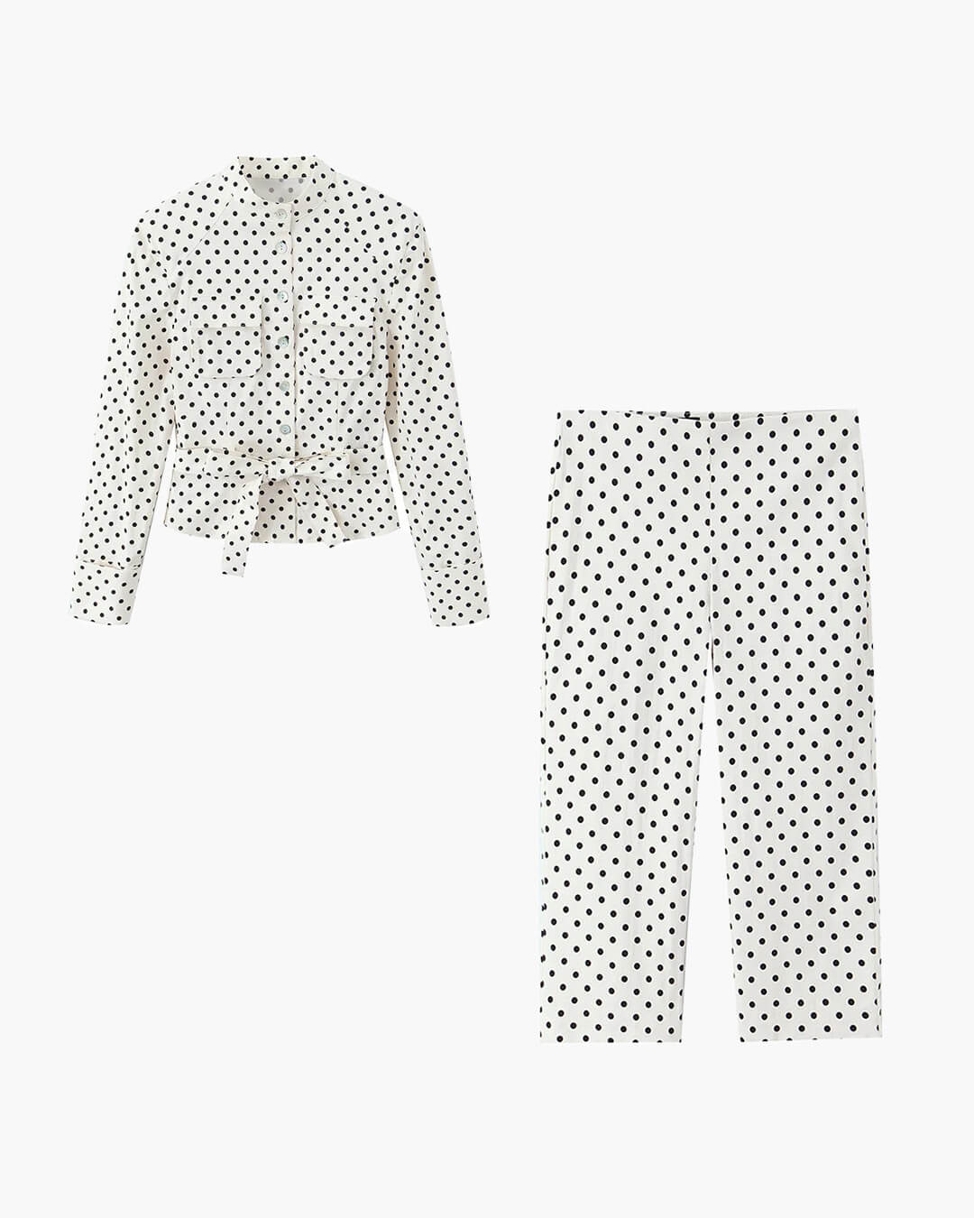 Marianne Polka Dot Capri-sæt