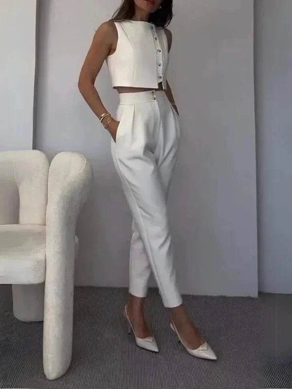 Hayley kort top todelt sæt