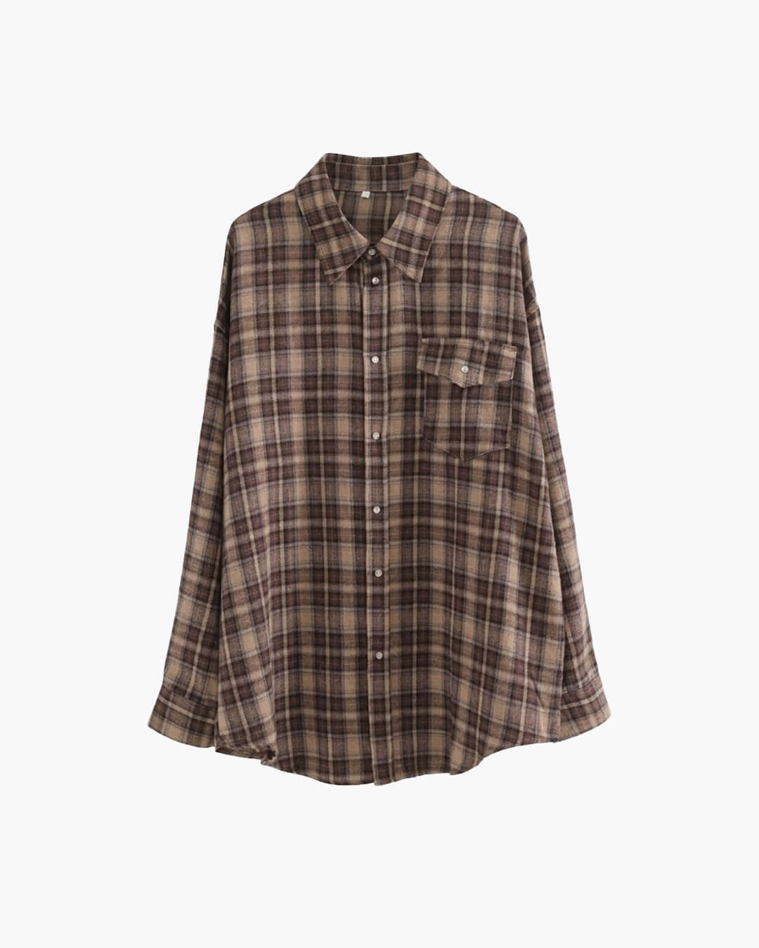 Kate Oversize Ternet Skjorte