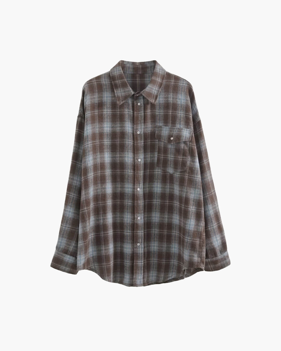 Kate Oversize Ternet Skjorte