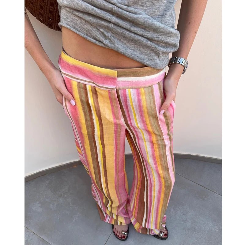 Sara Wide Leg Palazzo-bukser