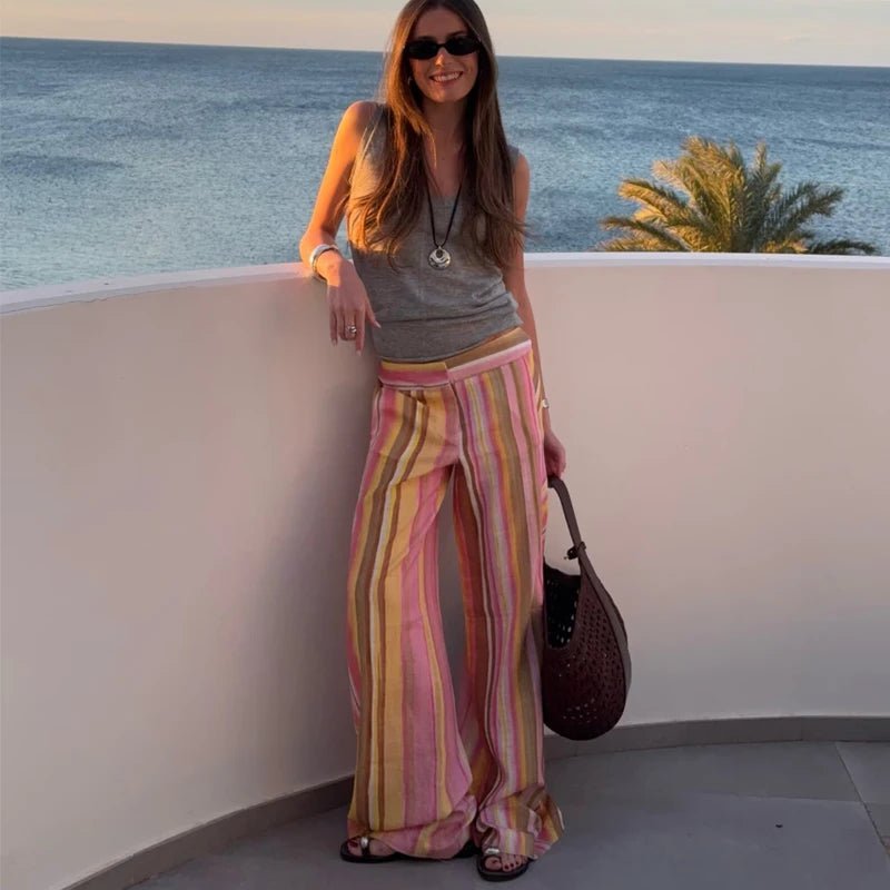 Sara Wide Leg Palazzo-bukser