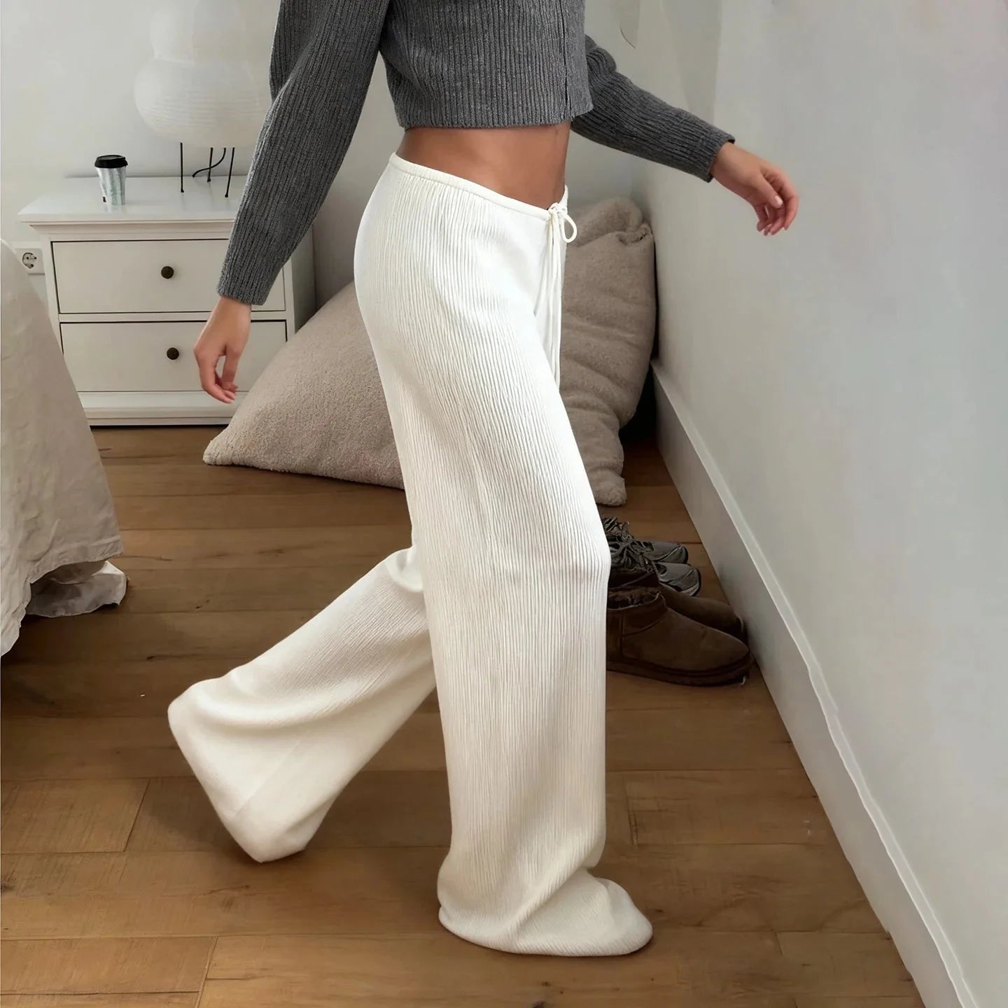 Ariane strikkede loungebukser