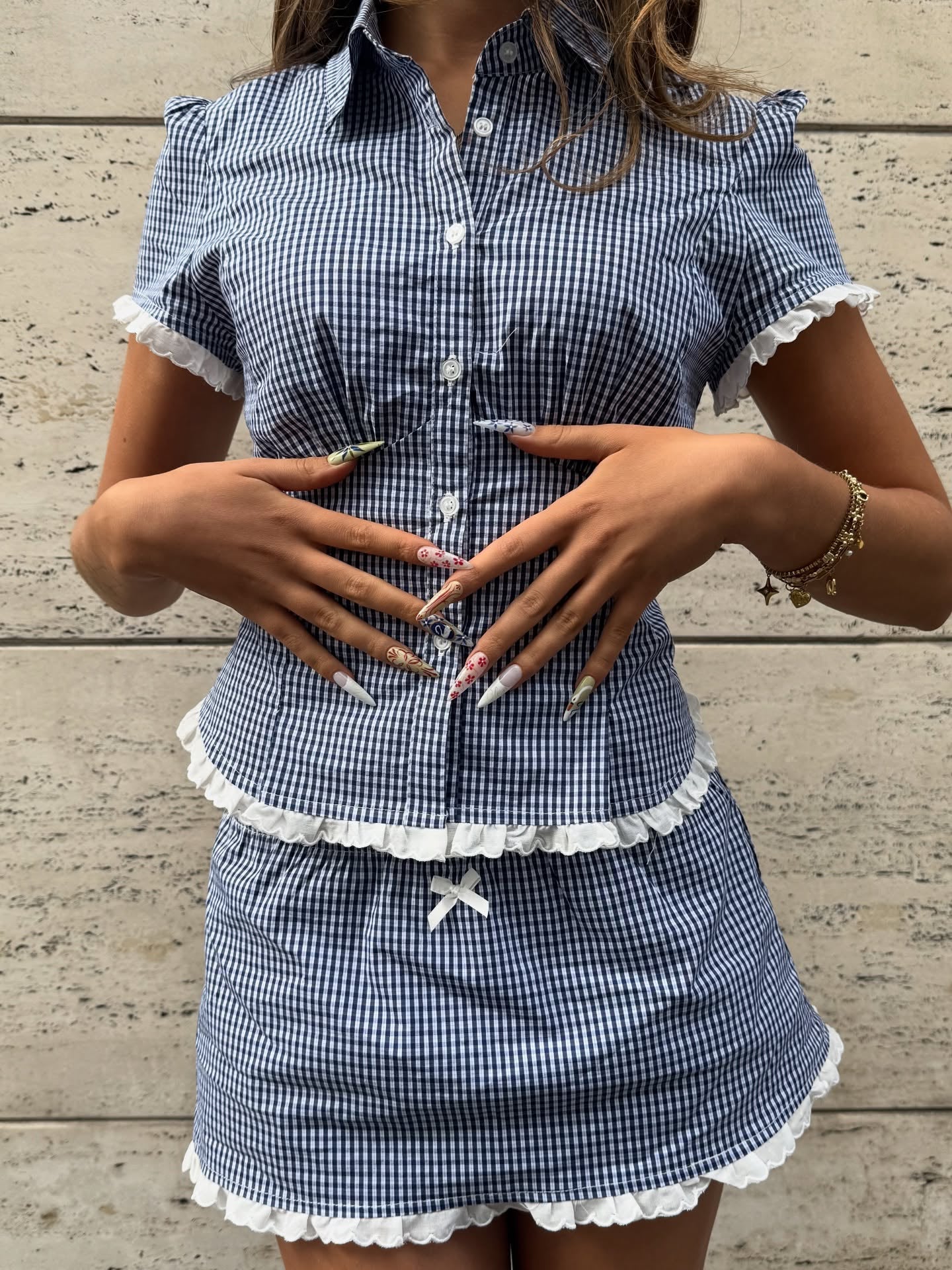Stellina Cropped Skort-sæt