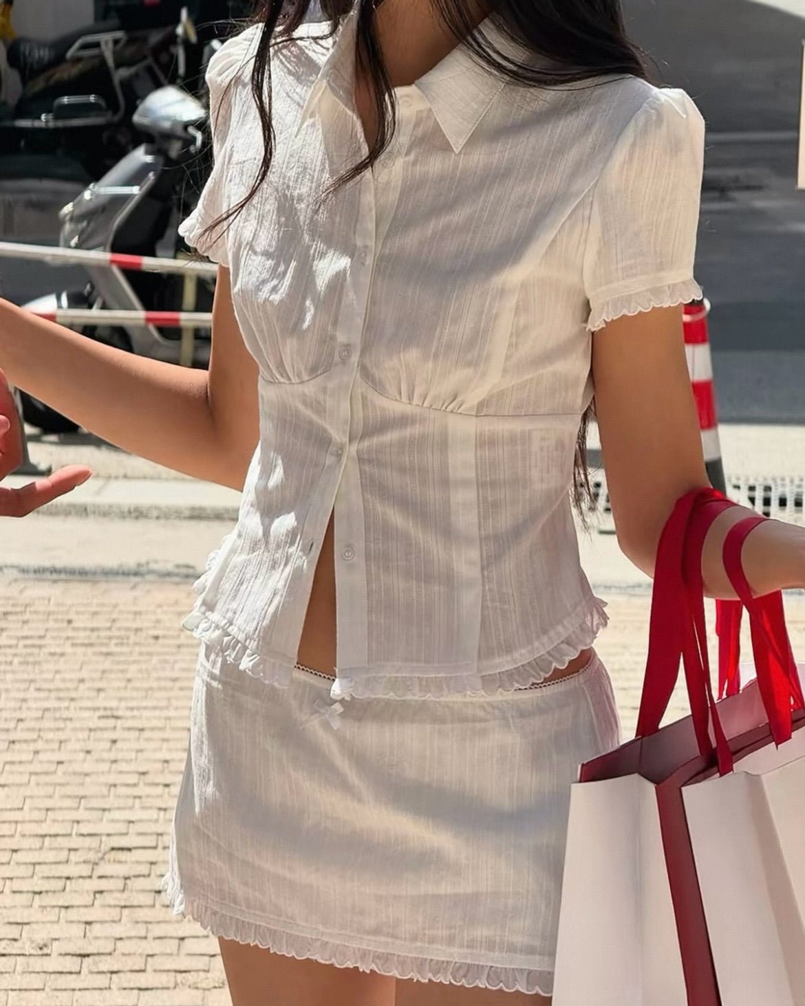 Stellina Cropped Skort-sæt