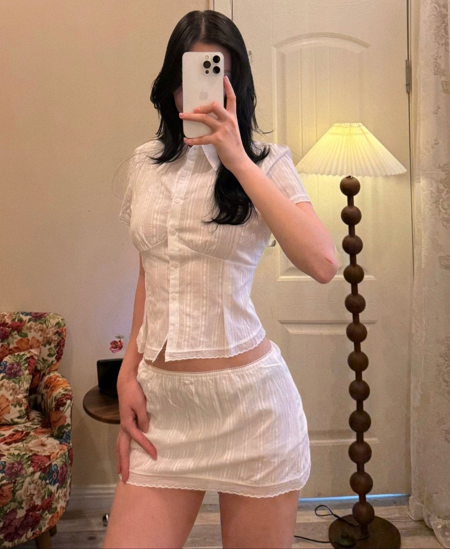 Stellina Cropped Skort-sæt