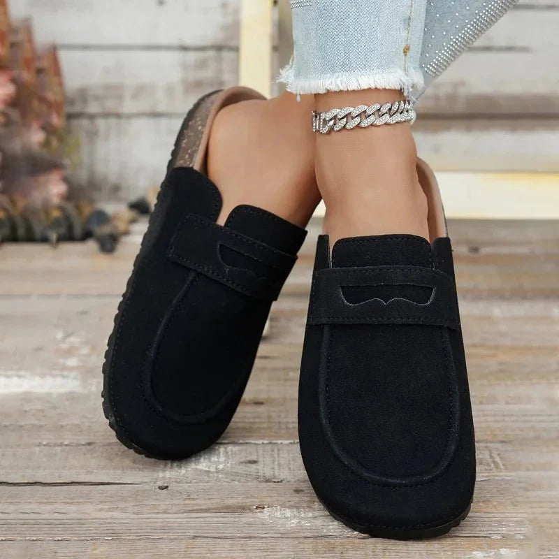 Klea kork-ruskinds-mules