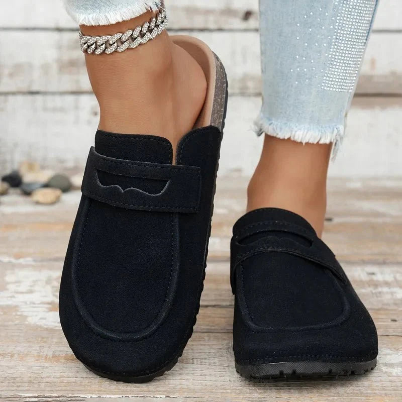 Klea kork-ruskinds-mules