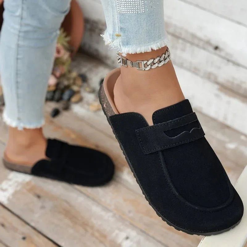Klea kork-ruskinds-mules