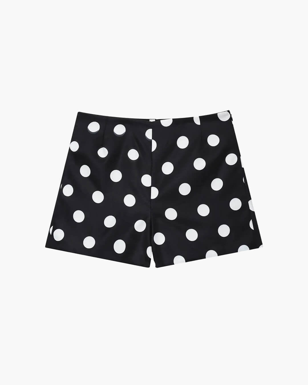 Marjorie prikkede minishorts med høj talje