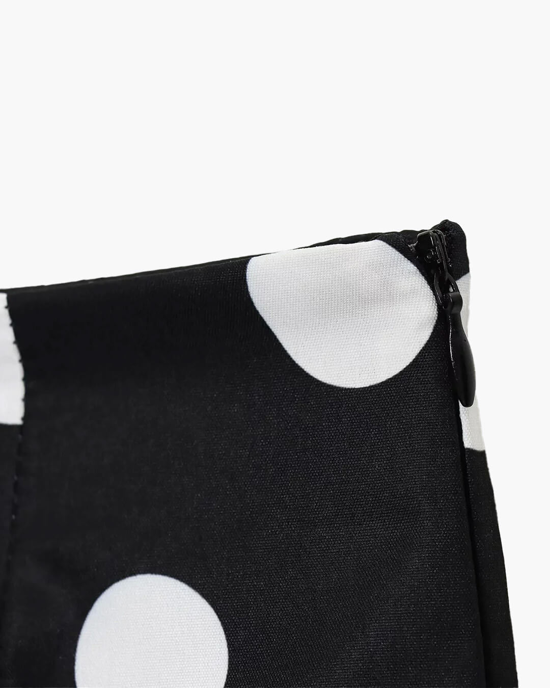 Marjorie prikkede minishorts med høj talje