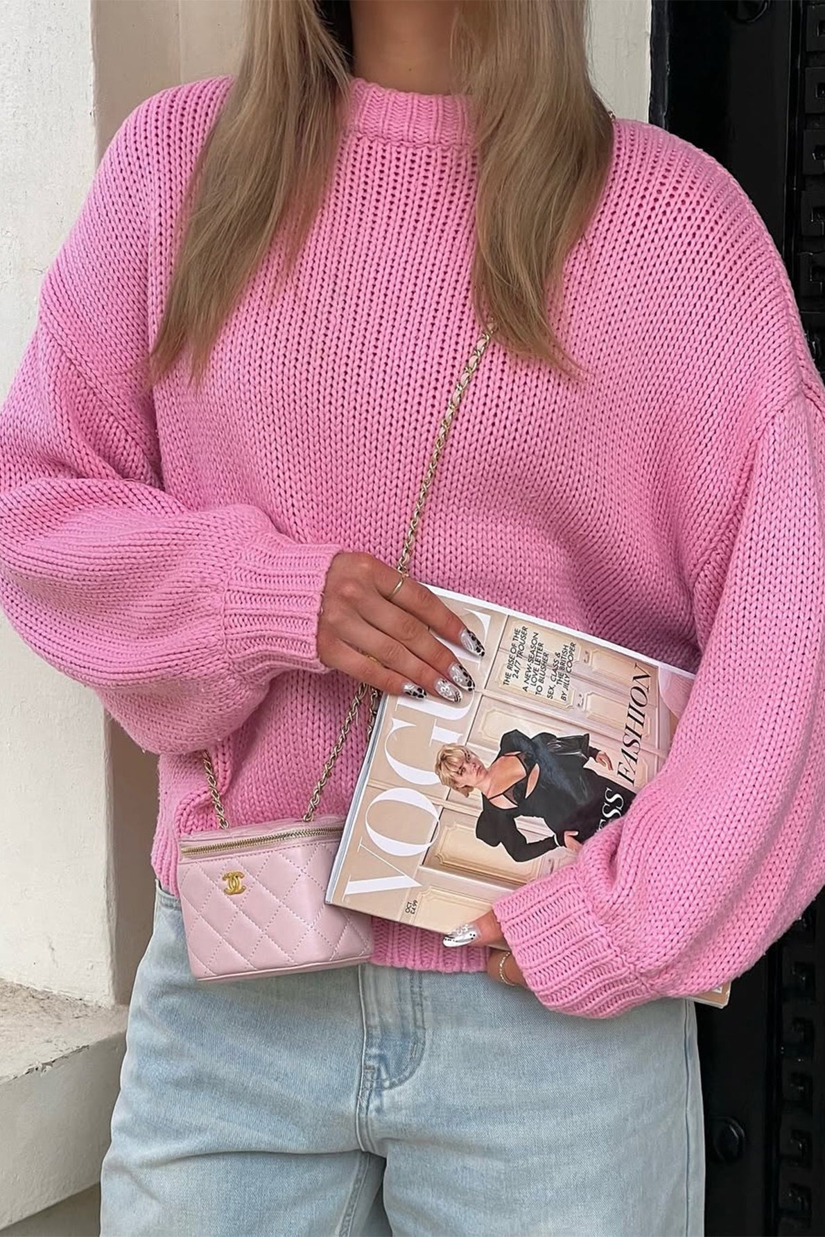 Sandra Crew Neck Lag-på-lag Sweater