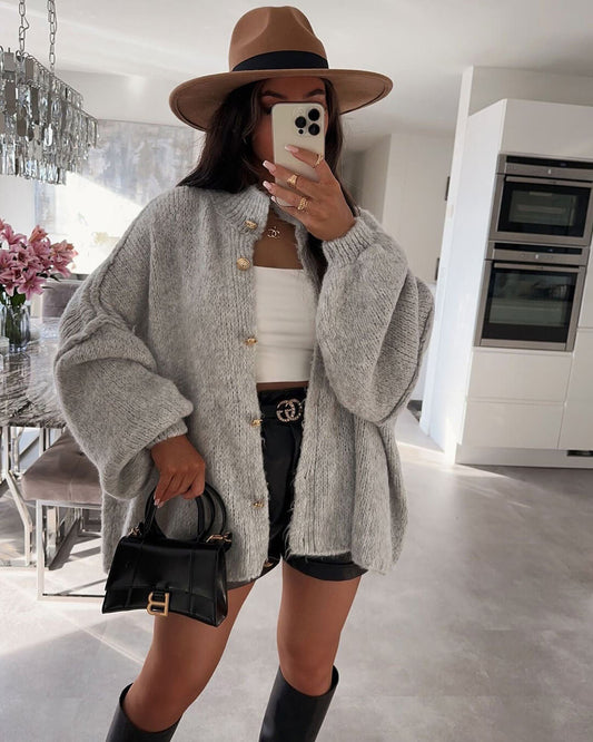 Laura Lang Cardigan Strik
