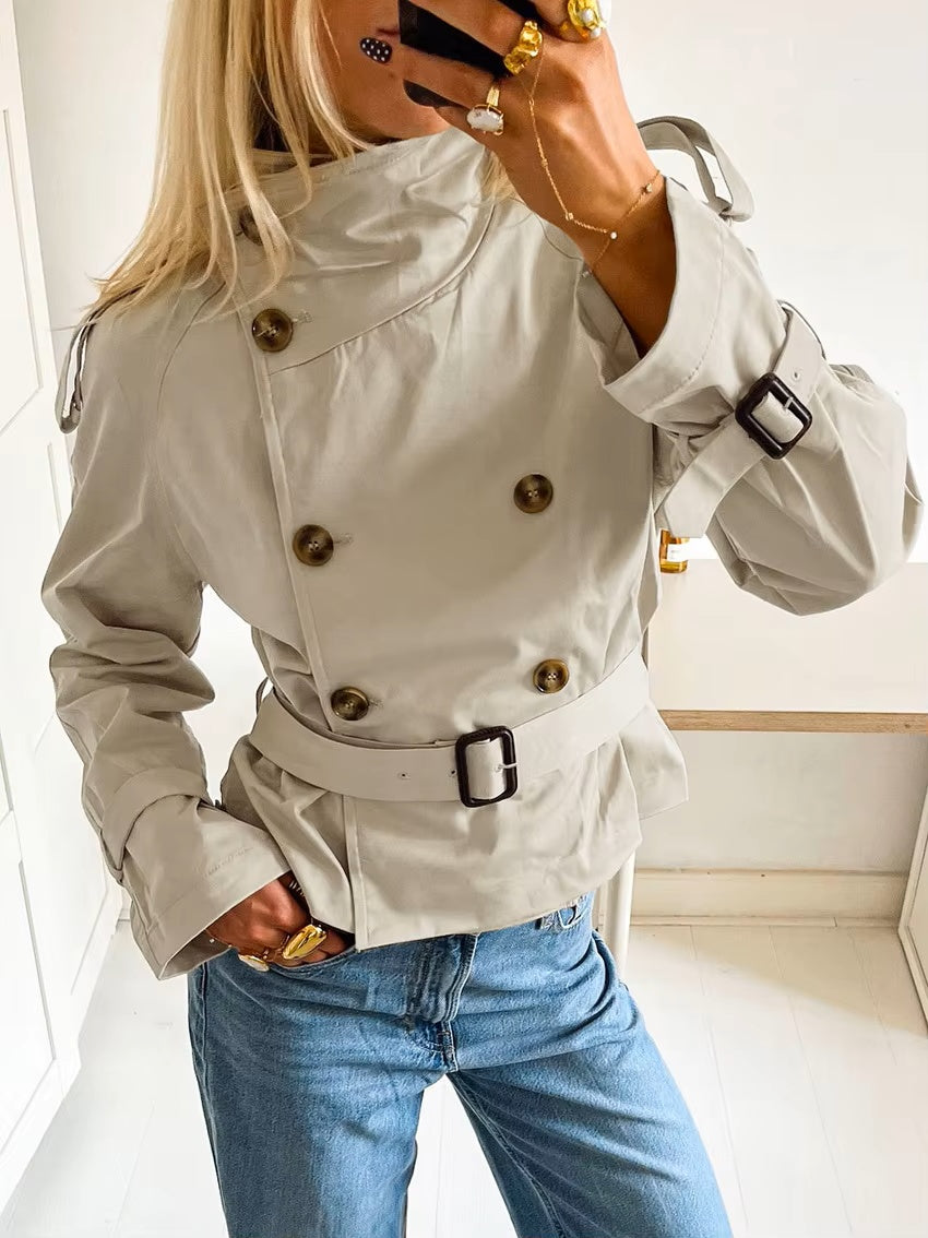 Amelie trenchcoat med bælte