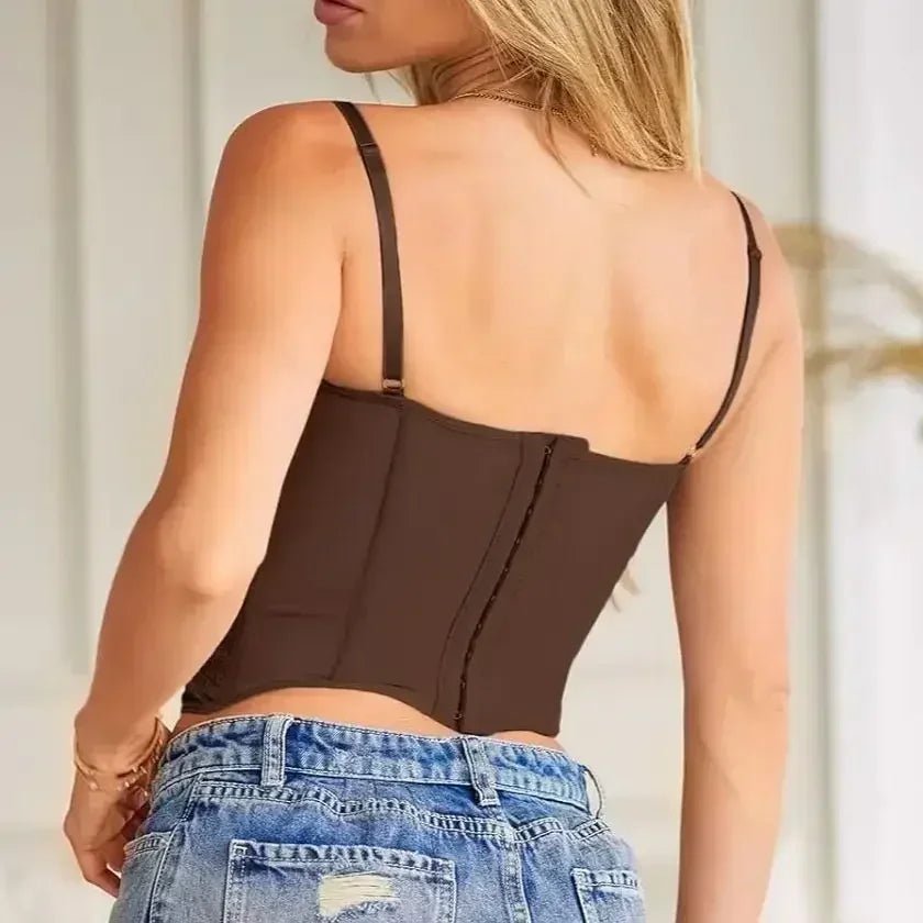 Layla blonde korset top