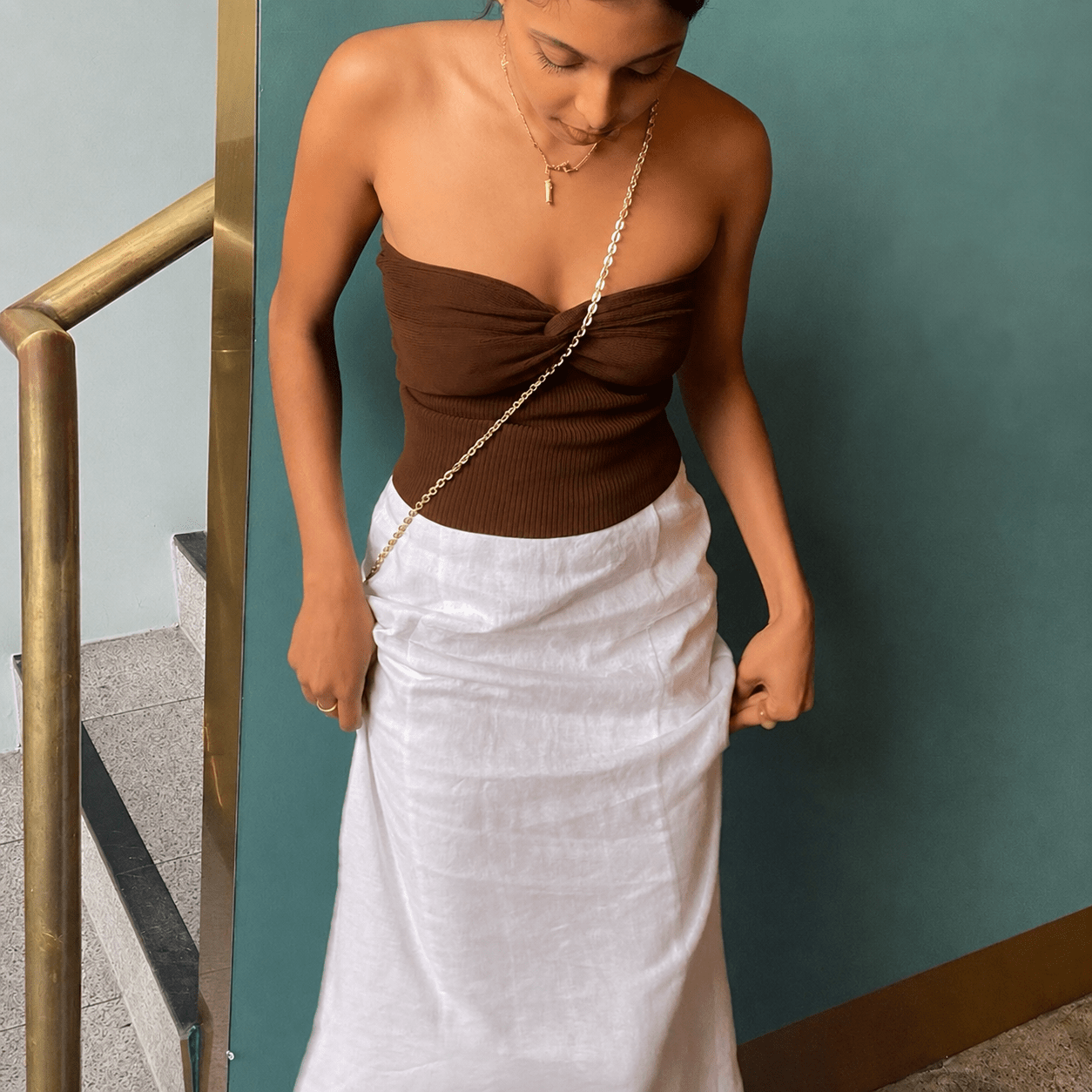 Genevra bardot-bluse