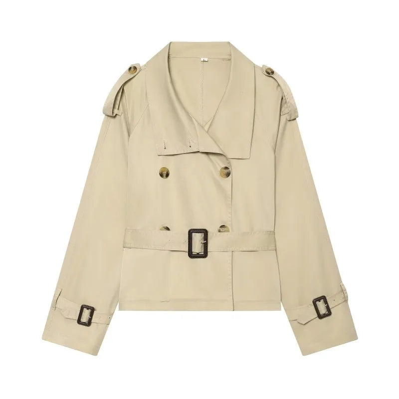 Amelie trenchcoat med bælte
