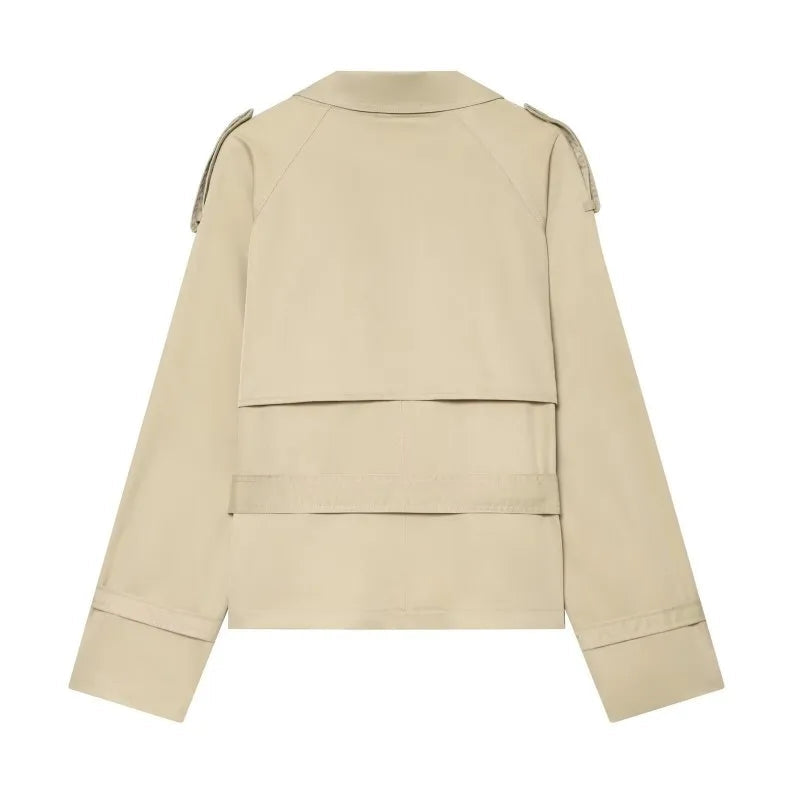 Amelie trenchcoat med bælte