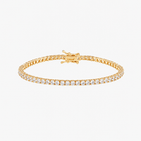 Alba Zirconia Bezel Tennis-armbånd