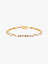Alba Zirconia Bezel Tennis-armbånd