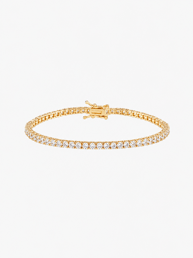 ZEYA - Alba Zirconia Bezel Tennis Bracelet