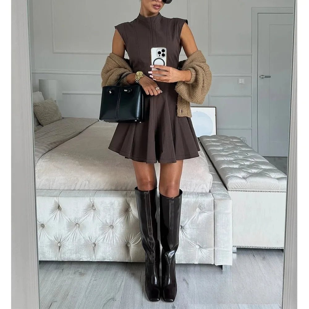 ZEYA - Alexandra Ruffled Mini Dress