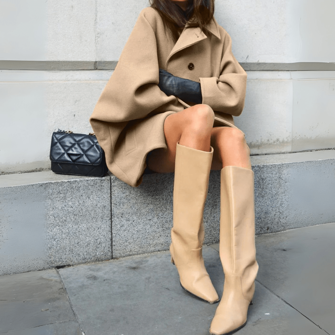 ZEYA - Alodia Collared Trench Coat