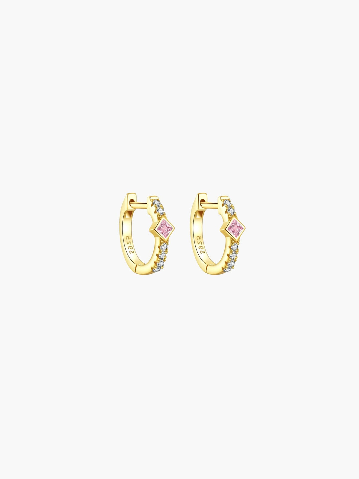 ZEYA - Amber Hoop Earrings