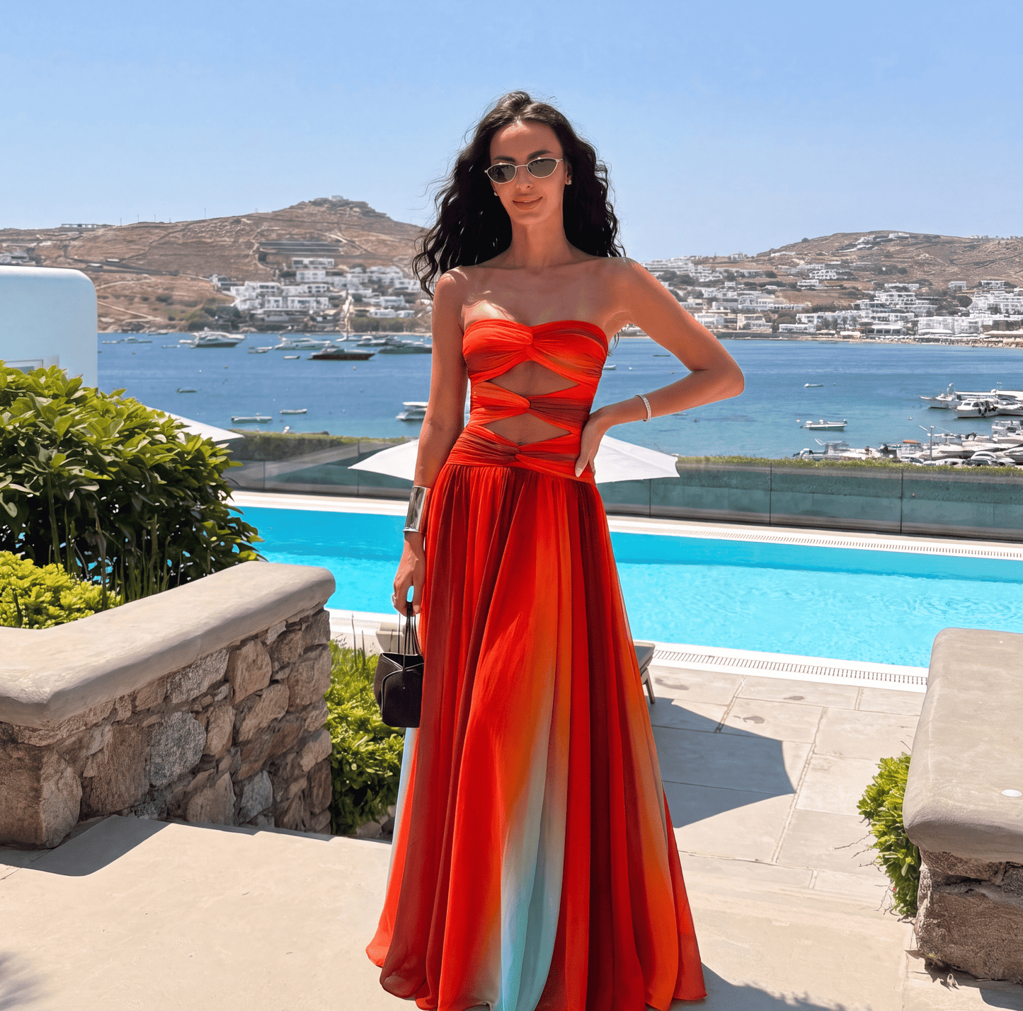 ZEYA - Amelie Knot Maxi Dress