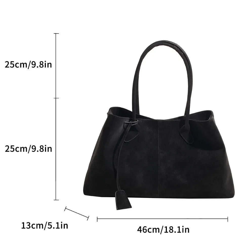 ZEYA - Amira Suede Handbag