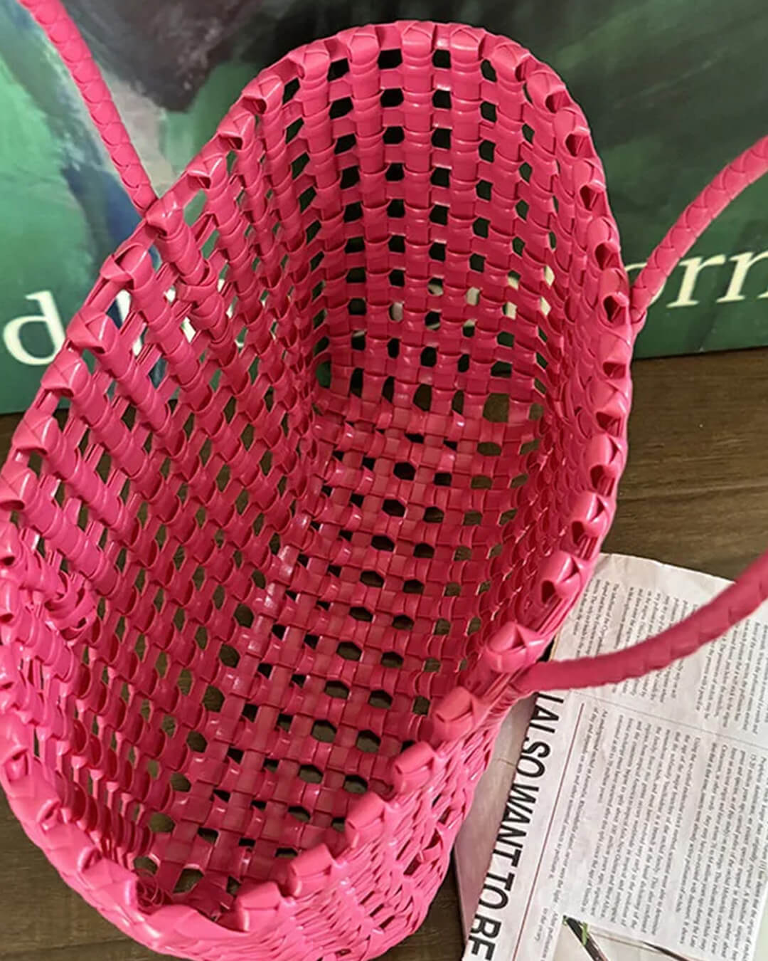 ZEYA - Annie Open-Weave Tote Bag