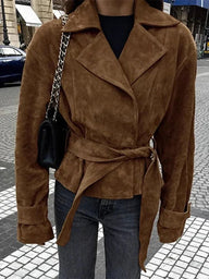 Ariana Retro Ruskindsjakke