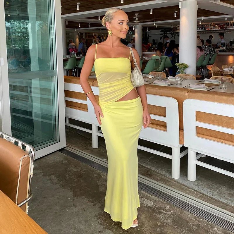 ZEYA - Arianna Two-Piece Crop Dress Set