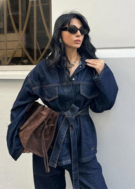 Suzette Bælte Denim Sæt