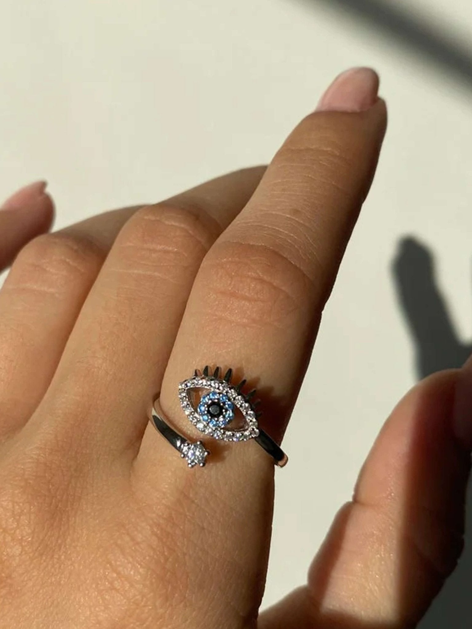 ZEYA - Ayla Evil Eye Ring