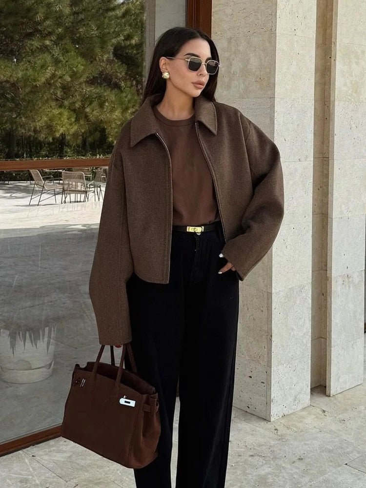 ZEYA - Bailey Brown Vintage Jacket