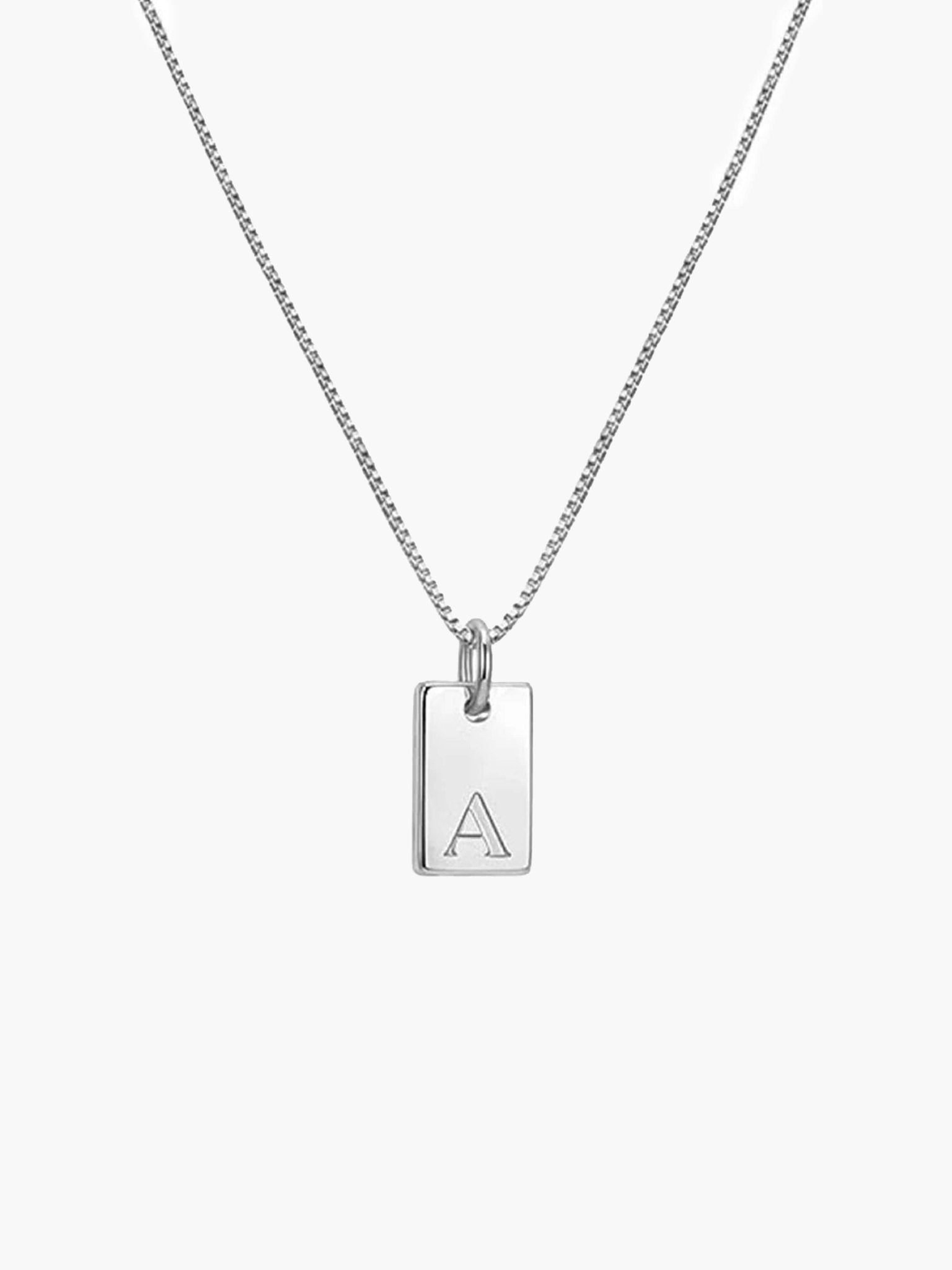ZEYA - Bella Initial Pendant Necklace
