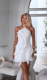 Bernadette Ruffle Mini Dress