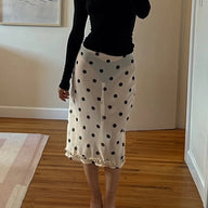 Erica Sheer Mesh Midi Nederdel