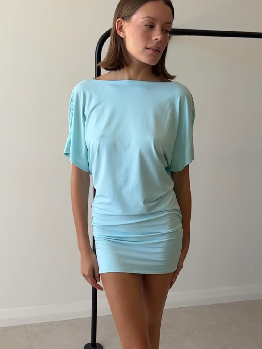 ZEYA - Brena Ruched Mini Dress