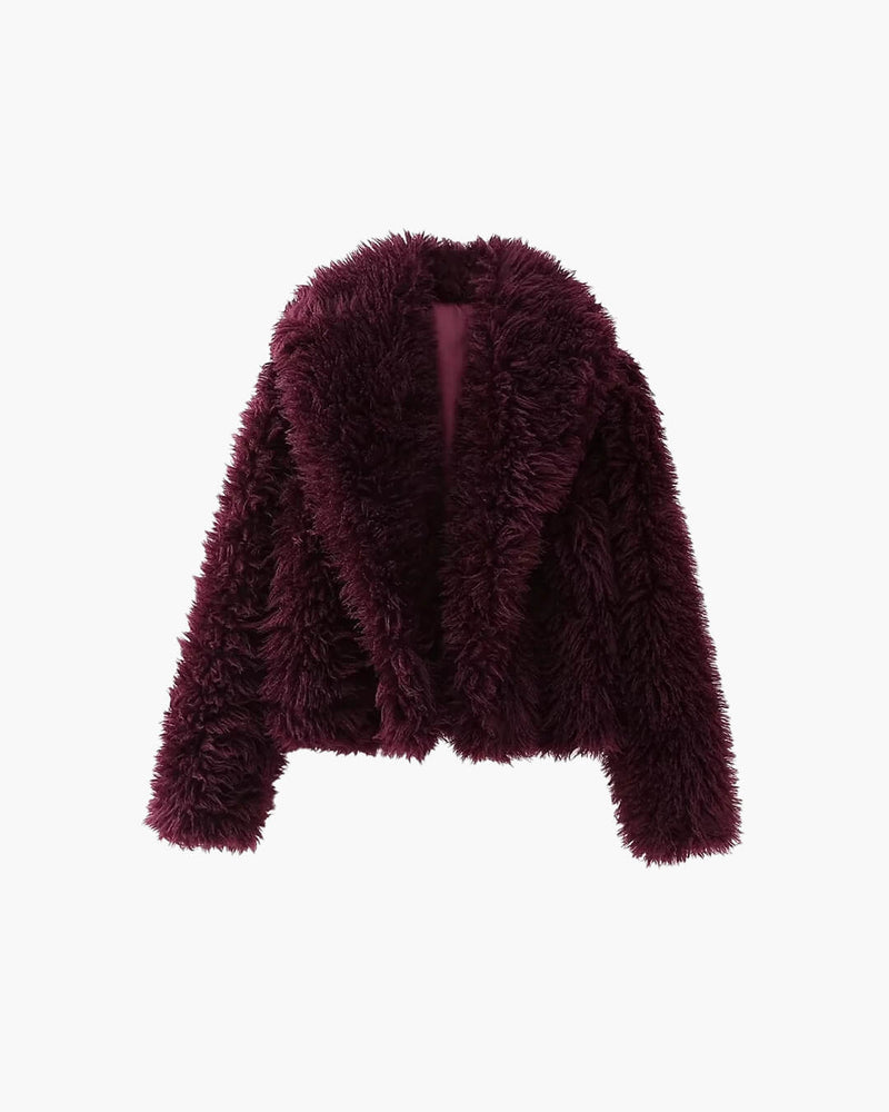 ZEYA - Brenda Short Faux Fur Coat