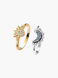 Brietta Celestial Sol & Måne Ringsæt